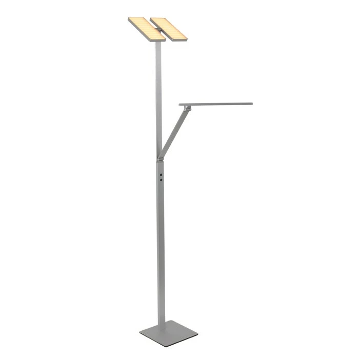 Steinhauer Serenade Deckenfluter LED Edelstahl, 3-flammig 1 Steinhauer Serenade Deckenfluter LED Edelstahl, 3-flammig