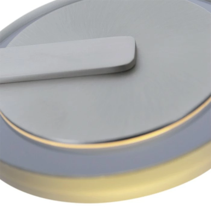 Steinhauer Turound Stehleuchte LED Stahl gebürstet, 1-flammig 3 Steinhauer Turound Stehleuchte LED Stahl gebürstet, 1-flammig – Bild 3