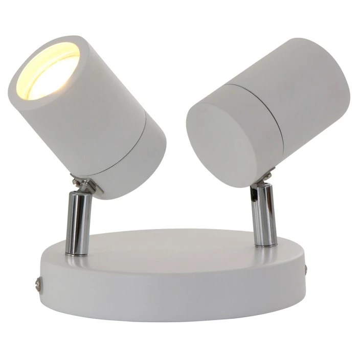 Steinhauer Upround Deckenleuchte LED Nickel-Matt, Weiß, 2-flammig 2 Steinhauer Upround Deckenleuchte LED Nickel-Matt, Weiß, 2-flammig – Bild 2