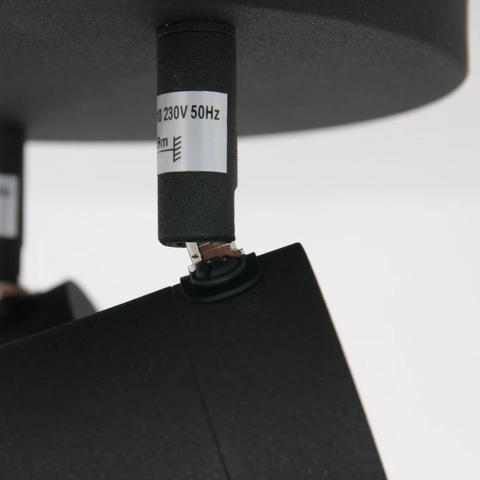 Steinhauer Upround Deckenleuchte LED Schwarz, 2-flammig 5 Steinhauer Upround Deckenleuchte LED Schwarz, 2-flammig – Bild 5