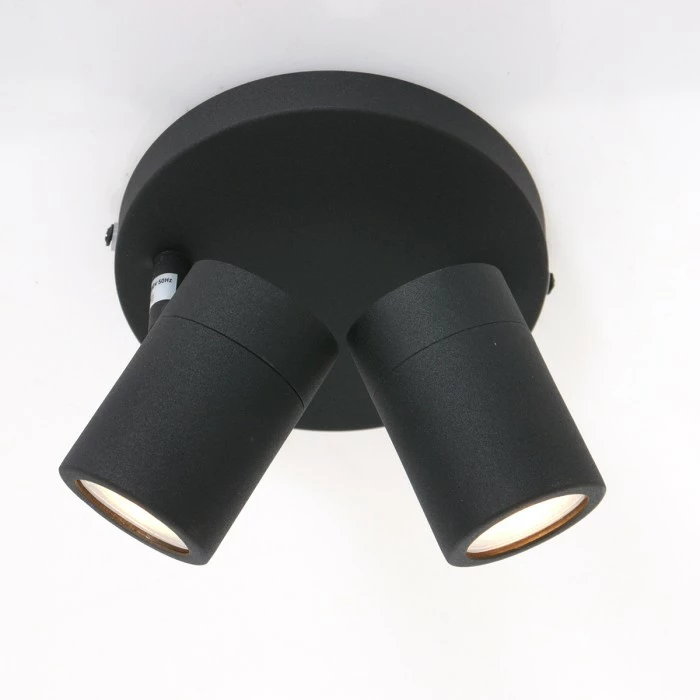 Steinhauer Upround Deckenleuchte LED Schwarz, 2-flammig 6 Steinhauer Upround Deckenleuchte LED Schwarz, 2-flammig – Bild 6