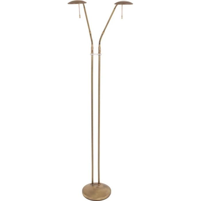 Steinhauer ZENITH Stehleuchten LED Bronze, 2-flammig 1 Steinhauer ZENITH Stehleuchten LED Bronze, 2-flammig