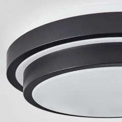 Hofstein Subles Deckenleuchte Bad LED Schwarz, Weiß, 1-flammig, Bewegungsmelder -LED Leuchten Verkäufe subles deckenleuchte bad h3651940 5