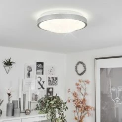 Hofstein Subles Deckenleuchte LED Silber, Weiß, 1-flammig, Bewegungsmelder 18 Hofstein Subles Deckenleuchte LED Silber, Weiß, 1-flammig, Bewegungsmelder -LED Leuchten Verkäufe subles deckenleuchte h3651490 6