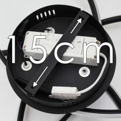 Hofstein Sucre Deckenleuchte LED Schwarz, 4-flammig 29 Hofstein Sucre Deckenleuchte LED Schwarz, 4-flammig -LED Leuchten Verkäufe sucre deckenleuchte h3374641 14