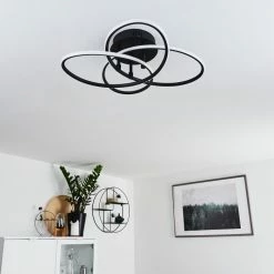 Hofstein Sucre Deckenleuchte LED Schwarz, 4-flammig 22 Hofstein Sucre Deckenleuchte LED Schwarz, 4-flammig -LED Leuchten Verkäufe sucre deckenleuchte h3374641 7