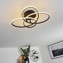 Hofstein Sucre Deckenleuchte LED Schwarz, 4-flammig 23 Hofstein Sucre Deckenleuchte LED Schwarz, 4-flammig -LED Leuchten Verkäufe sucre deckenleuchte h3374641 8