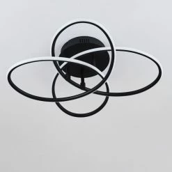 Hofstein Sucre Deckenleuchte LED Schwarz, 4-flammig 24 Hofstein Sucre Deckenleuchte LED Schwarz, 4-flammig -LED Leuchten Verkäufe sucre deckenleuchte h3374641 9