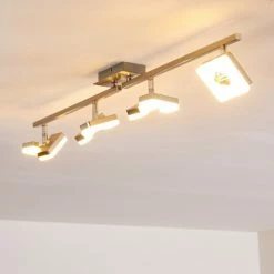 Hofstein Sumoas Deckenspot LED Nickel-Matt, 4-flammig -LED Leuchten Verkäufe sumoas deckenspot h3010037 do5 9