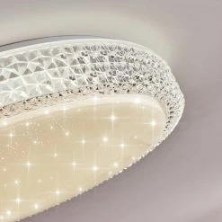 Hofstein Suno Deckenleuchte LED Weiß, Transparent, Klar, 1-flammig -LED Leuchten Verkäufe suno deckenleuchte h3383605 10