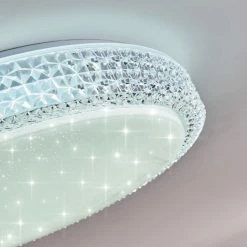 Hofstein Suno Deckenleuchte LED Weiß, Transparent, Klar, 1-flammig -LED Leuchten Verkäufe suno deckenleuchte h3383605 11