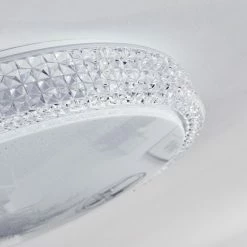 Hofstein Suno Deckenleuchte LED Weiß, Transparent, Klar, 1-flammig -LED Leuchten Verkäufe suno deckenleuchte h3383605 2