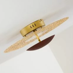 Hofstein Sunrise Deckenleuchte LED Rostfarben, Gold, 1-flammig -LED Leuchten Verkäufe sunrise deckenleuchte h3090046 13