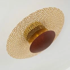 Hofstein Sunrise Deckenleuchte LED Rostfarben, Gold, 1-flammig -LED Leuchten Verkäufe sunrise deckenleuchte h3090046 3