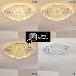 Hofstein Suvara Deckenleuchte LED Weiß, 1-flammig -LED Leuchten Verkäufe suvara deckenleuchte h3274866 do1 3