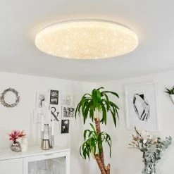 Hofstein Sweet Deckenpanel LED Weiß, 1-flammig, Fernbedienung -LED Leuchten Verkäufe sweet deckenpanel h3562444 10