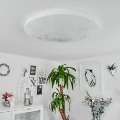 Hofstein Sweet Deckenpanel LED Weiß, 1-flammig, Fernbedienung -LED Leuchten Verkäufe sweet deckenpanel h3562444 11