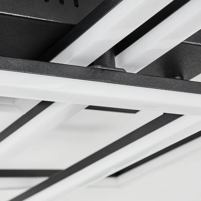 Hofstein Taleta Deckenleuchte LED Schwarz, 1-flammig 3 Hofstein Taleta Deckenleuchte LED Schwarz, 1-flammig – Bild 3