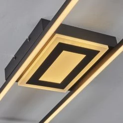 Hofstein Taleta Deckenleuchte LED Schwarz, 1-flammig 17 Hofstein Taleta Deckenleuchte LED Schwarz, 1-flammig -LED Leuchten Verkäufe taleta deckenleuchte h3551530 5