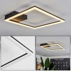 Hofstein Taleta Deckenleuchte LED Schwarz, 1-flammig