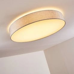 Hofstein Tallaboa Deckenleuchte LED Weiß, 1-flammig, Fernbedienung -LED Leuchten Verkäufe tallaboa deckenleuchte h3168660 do1 9