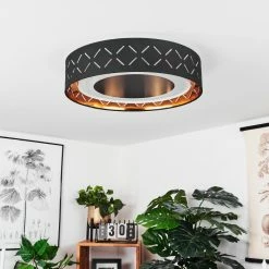 Hofstein Tallaboa Deckenleuchte LED Schwarz, Weiß, 1-flammig 14 Hofstein Tallaboa Deckenleuchte LED Schwarz, Weiß, 1-flammig -LED Leuchten Verkäufe tallaboa deckenleuchte h3561492 4