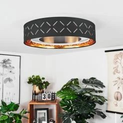 Hofstein Tallaboa Deckenleuchte LED Schwarz, Weiß, 1-flammig 19 Hofstein Tallaboa Deckenleuchte LED Schwarz, Weiß, 1-flammig -LED Leuchten Verkäufe tallaboa deckenleuchte h3561492 9