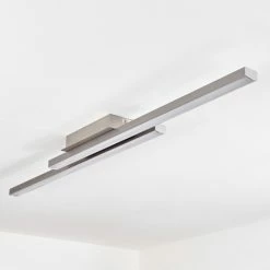 Hofstein Tamizat Deckenleuchte LED Nickel-Matt, 2-flammig, Farbwechsler -LED Leuchten Verkäufe tamizat deckenleuchte h3650929 7