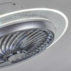 Hofstein Tamworth Deckenventilator LED Silber, Transparent, Klar, 1-flammig, Fernbedienung 34 Hofstein Tamworth Deckenventilator LED Silber, Transparent, Klar, 1-flammig, Fernbedienung -LED Leuchten Verkäufe tamworth deckenventilator h3372036 13