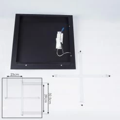 Hofstein Taxmido Deckenleuchte LED Schwarz, 1-flammig 14 Hofstein Taxmido Deckenleuchte LED Schwarz, 1-flammig -LED Leuchten Verkäufe taxmido deckenleuchte h3417492 4