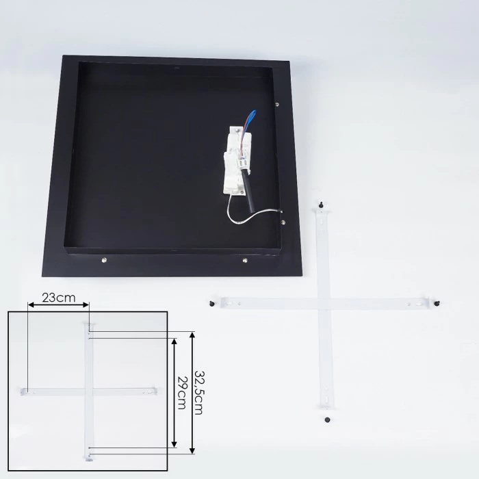 Hofstein Taxmido Deckenleuchte LED Schwarz, 1-flammig 5 Hofstein Taxmido Deckenleuchte LED Schwarz, 1-flammig – Bild 5