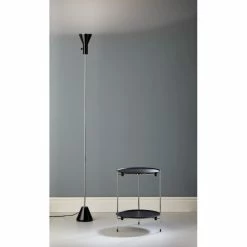 Tecnolumen ES 57 LED Fluter Chrom, Schwarz, 1-flammig -LED Leuchten Verkäufe tecnolumen es 57 led fluter es 57 sw led 2