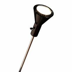 Tecnolumen ES 57 LED Fluter Chrom, Schwarz, 1-flammig -LED Leuchten Verkäufe tecnolumen es 57 led fluter es 57 sw led 3