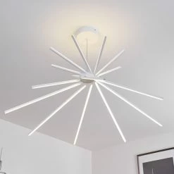 Hofstein Teles Deckenleuchte LED Weiß, 1-flammig -LED Leuchten Verkäufe teles deckenleuchte h3373170 9