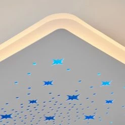 Hofstein Telsen Deckenpanel LED Weiß, 2-flammig, Fernbedienung, Farbwechsler -LED Leuchten Verkäufe telsen deckenpanel h3562772 5