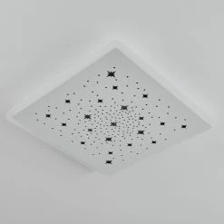 Hofstein Telsen Deckenpanel LED Weiß, 2-flammig, Fernbedienung, Farbwechsler -LED Leuchten Verkäufe telsen deckenpanel h3562772 7