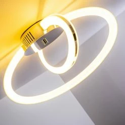 Hofstein Tesoro Deckenleuchte LED Chrom, 1-flammig -LED Leuchten Verkäufe tesoro deckenleuchte h167497 11