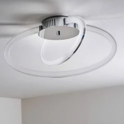 Hofstein Tesoro Deckenleuchte LED Chrom, 1-flammig -LED Leuchten Verkäufe tesoro deckenleuchte h167497 13