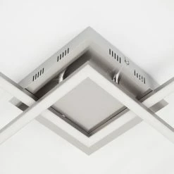 Hofstein Thara Deckenleuchte LED Nickel-Matt, 2-flammig, Fernbedienung -LED Leuchten Verkäufe thara deckenleuchte h3381731 5