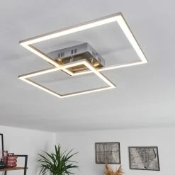 Hofstein Thara Deckenleuchte LED Nickel-Matt, 2-flammig, Fernbedienung -LED Leuchten Verkäufe thara deckenleuchte h3381731 6