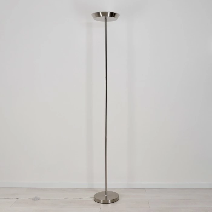 Hofstein Theron Deckenfluter LED Nickel-Matt, 1-flammig, Fernbedienung 8 Hofstein Theron Deckenfluter LED Nickel-Matt, 1-flammig, Fernbedienung – Bild 8