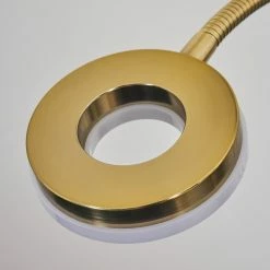 Hofstein Tierz Deckenfluter LED Messing, 2-flammig -LED Leuchten Verkäufe tierz deckenfluter h3380949 2