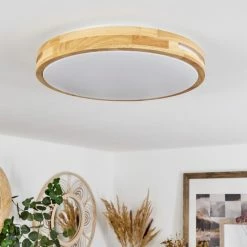 Hofstein Tikkala Deckenleuchte LED Naturfarben, 1-flammig -LED Leuchten Verkäufe tikkala deckenleuchte h3580295 9