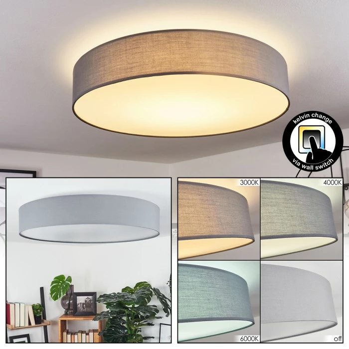 Hofstein Tise Deckenleuchte LED Weiß, 1-flammig 1 Hofstein Tise Deckenleuchte LED Weiß, 1-flammig