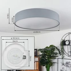 Hofstein Tise Deckenleuchte LED Weiß, 1-flammig 13 Hofstein Tise Deckenleuchte LED Weiß, 1-flammig -LED Leuchten Verkäufe tise deckenleuchte h3458730 3