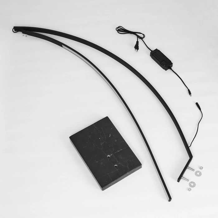 Hofstein Tobillos Stehleuchte LED Schwarz, 1-flammig 5 Hofstein Tobillos Stehleuchte LED Schwarz, 1-flammig – Bild 5