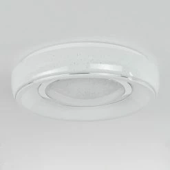 Hofstein Tobosy Deckenleuchte LED Weiß, 1-flammig, Fernbedienung -LED Leuchten Verkäufe tobosy deckenleuchte h3562710 6