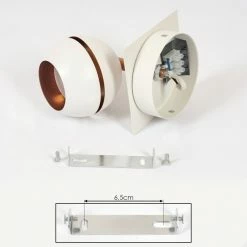 Hofstein Tome Deckenleuchte LED Messing, Weiß, 1-flammig 16 Hofstein Tome Deckenleuchte LED Messing, Weiß, 1-flammig -LED Leuchten Verkäufe tome deckenleuchte h3611722 4