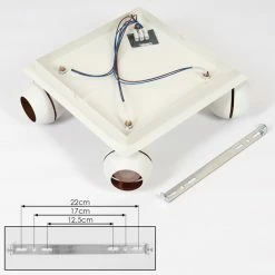 Hofstein Tome Deckenleuchte LED Messing, Weiß, 4-flammig 14 Hofstein Tome Deckenleuchte LED Messing, Weiß, 4-flammig -LED Leuchten Verkäufe tome deckenleuchte h3611784 4