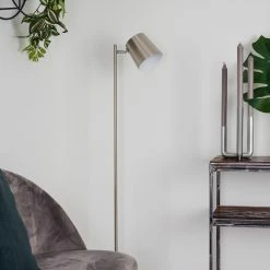 Hofstein Tontolos Stehleuchte LED Nickel-Matt, 1-flammig 23 Hofstein Tontolos Stehleuchte LED Nickel-Matt, 1-flammig -LED Leuchten Verkäufe tontolos stehleuchte h3385388 11